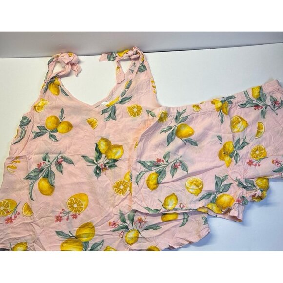 Lemon Pajama Set‎ by Flora (small) - Picture 1 of 8